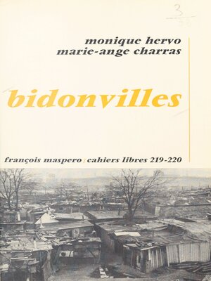 cover image of Bidonvilles